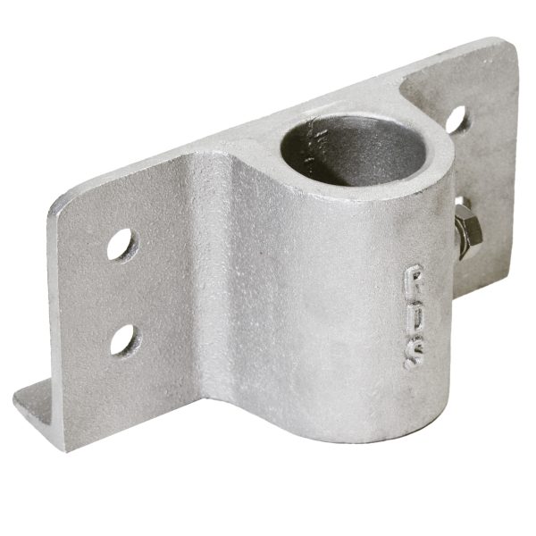 2″ (2-3/8) Pipe Side Bracket (PLD002) Side View