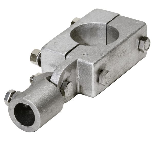 2″ (2-3/8) Clamp on Brace Bracket (PLD013) Right View