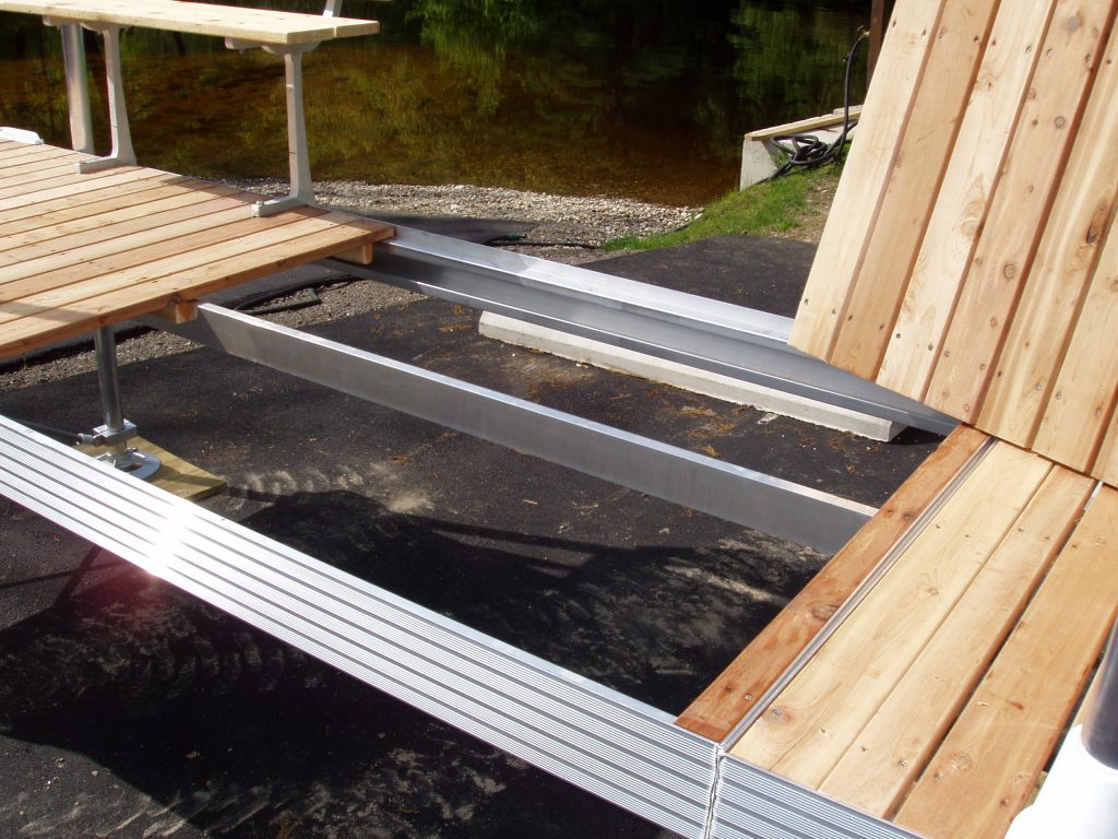 Aluminum Dock Frame and Decking