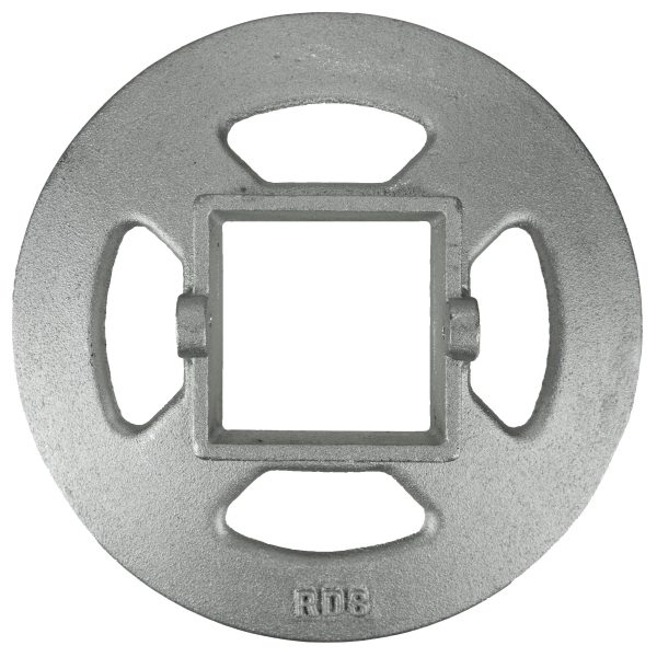 4 x 4 Wood Base (11 Diameter) (WLD023) Top View